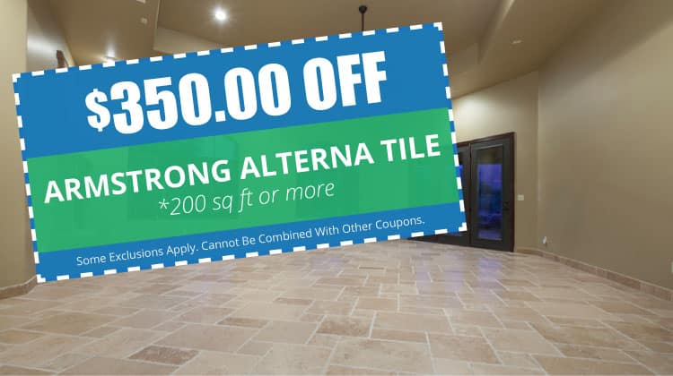 Luxury Vinyl Tile Flooring Offer